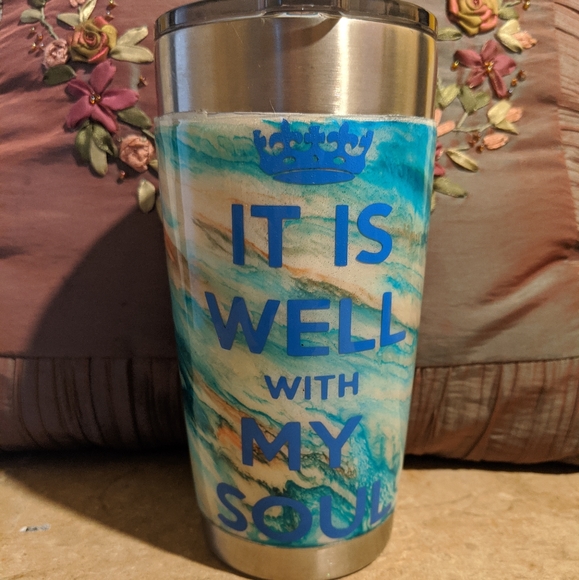 20 ounce personalized travel mug - Picture 1 of 1